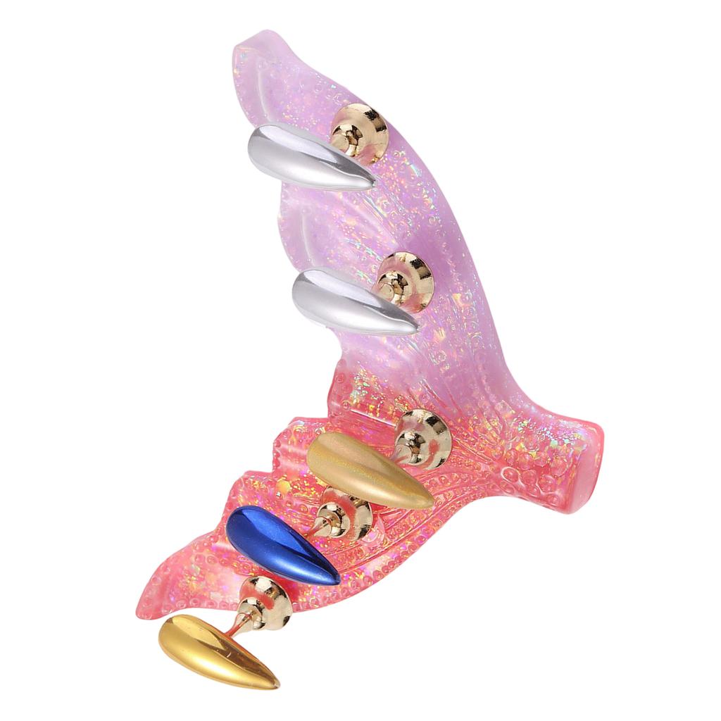 Acryl Nagel Übungsständer Magnetischer Nagelspitzen Präsentationsständer Trainings Falsche Nagelspitzen Halter Salon Zuhause Maniküre Werkzeug