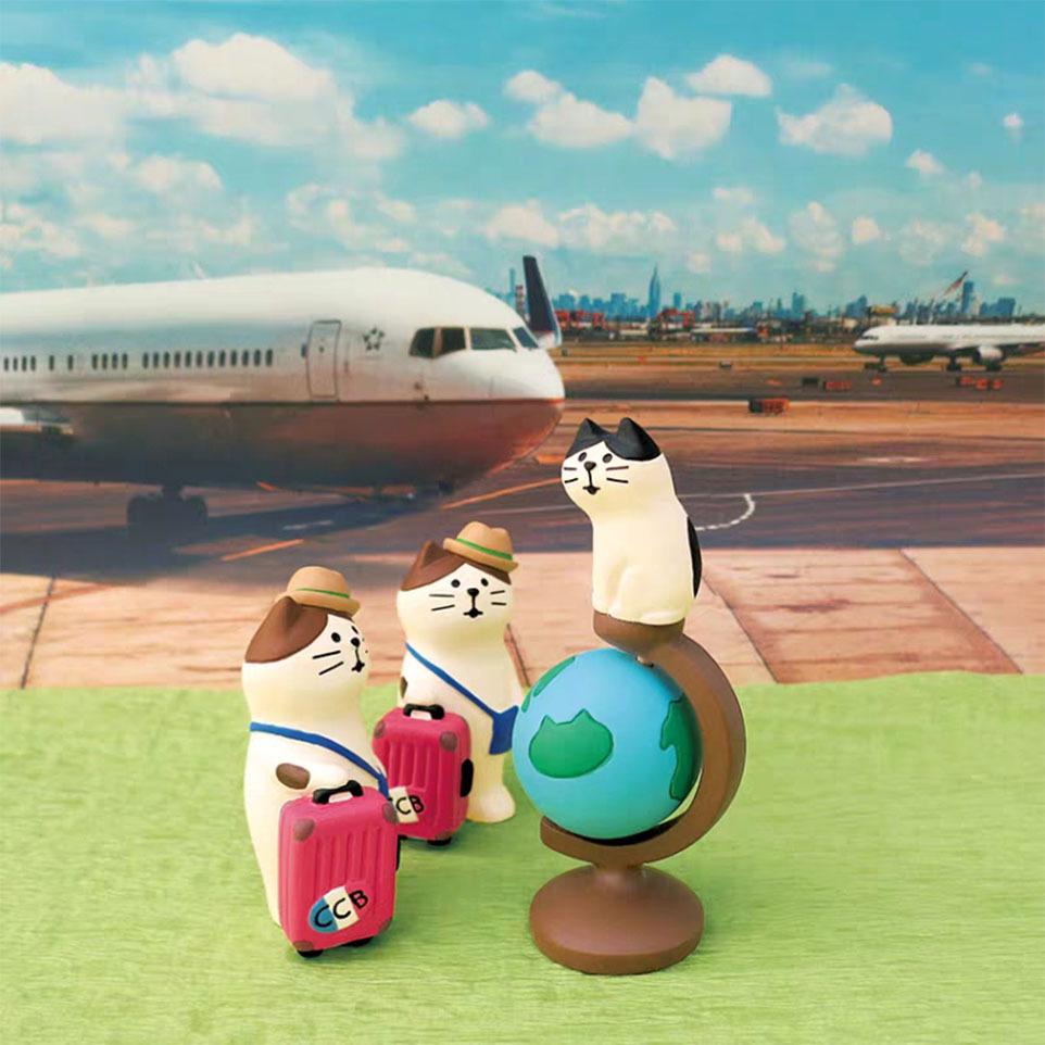 Japanese Zakka Travel Souvenir Resin Mascot - Creative Desktop Ornament