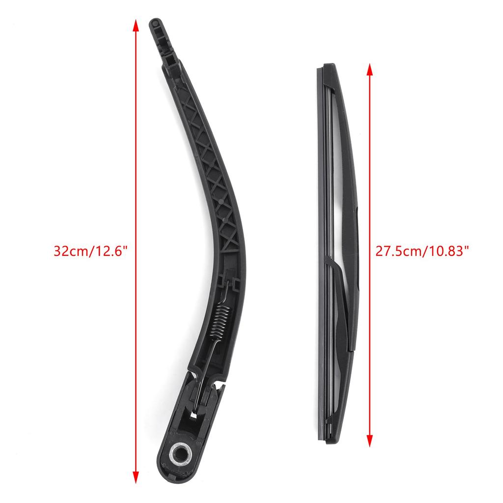 Artudatech Rear Window Wiper Arm & Blade for Dodge Magnum 2005 2006 2007 2008 Dodge Nitro