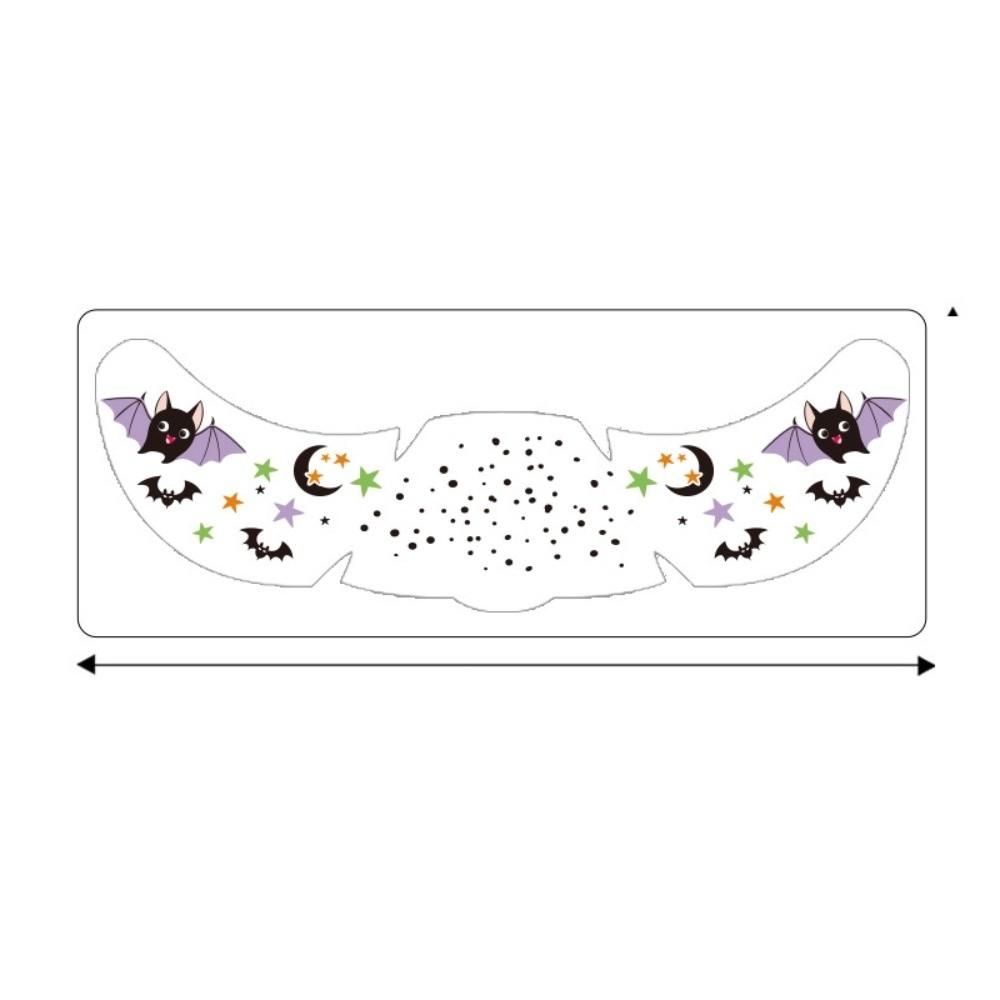 Waterproof Halloween Makeup Stickers Long Lasting Freckle Tatto Stickers  Festival Holiday Events