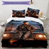 3pcs Supernatural Bedding Set Duvet Cover Closure Includes 1 Duvet Cover & 2 Pillowcases, Soft and Comfortable for All Seasons.