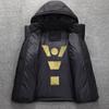 2025 Men's Slim Fit Hooded Winter Jacket - Warm, Short, and Stylish for Outdoor Wear
