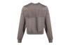 Nike Sweatshirts Women's Black Gray Crew Neck Moderate Regular CZ1877-040