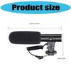 High Sensitivity Camera Microphones For Professional Video Recording Interviews Vlogging For DSLR Devices