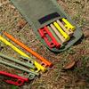 4 Pezzi Picchetti Robusti per Tenda Ancoraggi da Campo per Campeggio all'Aperto Picchetti Regolabili