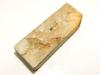 Natural Yamashiro white pale whetstone, Masamotoyama, brand, Ukyo-ku Umegahata, whetstone, yellow, mid-Meiji period, #58 / 1,424g
