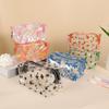 PVC Waterproof Cosmetic Bag Portable Large Capacity Transparent Wash Bag Travel Toiletries Cosmetic Organizer Swimming Bag