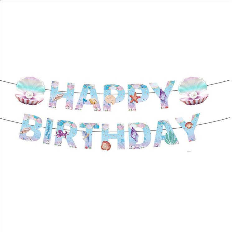 Themed Children'S Birthday Party Supplies Arrangement Cutlery Paper Plate Plate Set Tablecloth Flag Decoration