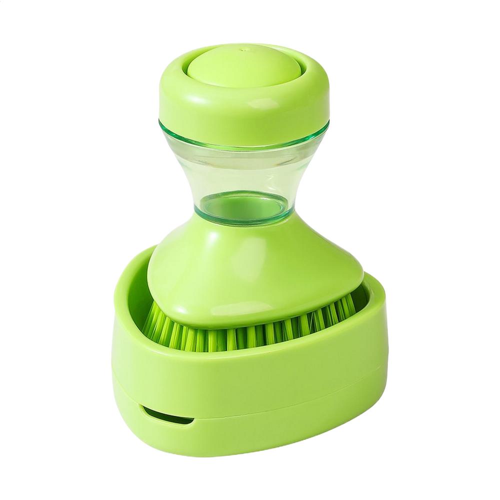 Szczotka do naczyń z dozownikiem na płyn Zmywak Szczotka do mycia naczyń z uchwytem na garnek patelnię zlew kuchenkę naczynia miskę deskę do krojenia