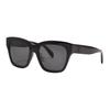 Brown Eyeglass Pouch,Black Frame Black Logo