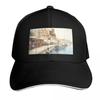 Greek Seafront Baseball Cap Sun Cap Luxury Hat Visor Kids Hat Unisexs Womens