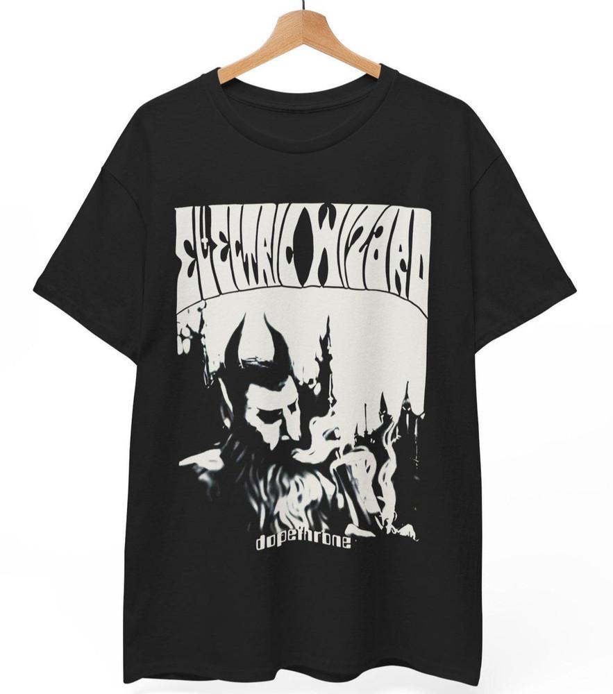 Футболка Electric Wizard: Мерч Doom Stoner Metal, Оккультная Готическая Футболка Унисекс S-5XL Унисекс Футболка XXL