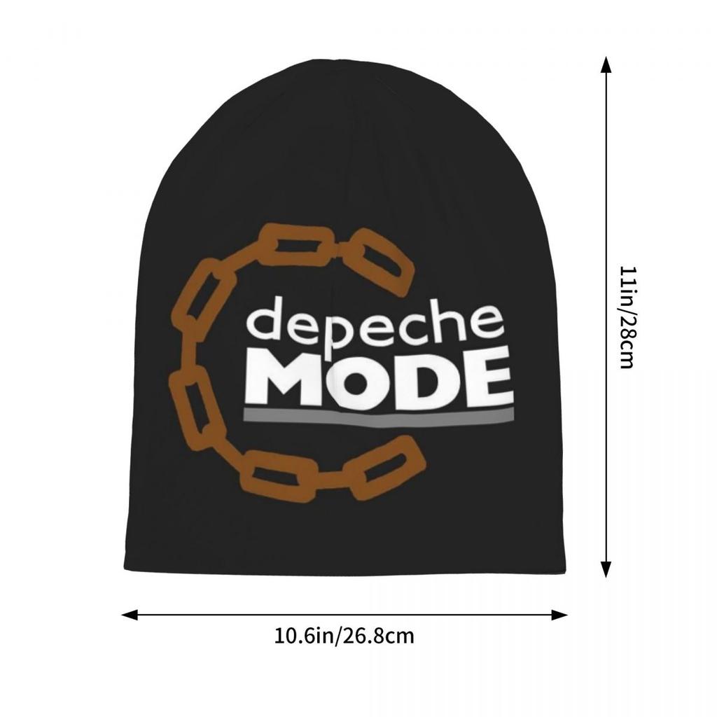 Electronic Rock Depeche Cool Mode Unisex Women Adult Beanies Caps Knitted Bonnet Hat Fashion Autumn Winter Outdoor Skullies Hats