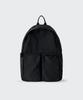 Musinsa Standard Crinkle Two-Pocket Backpack [Black]