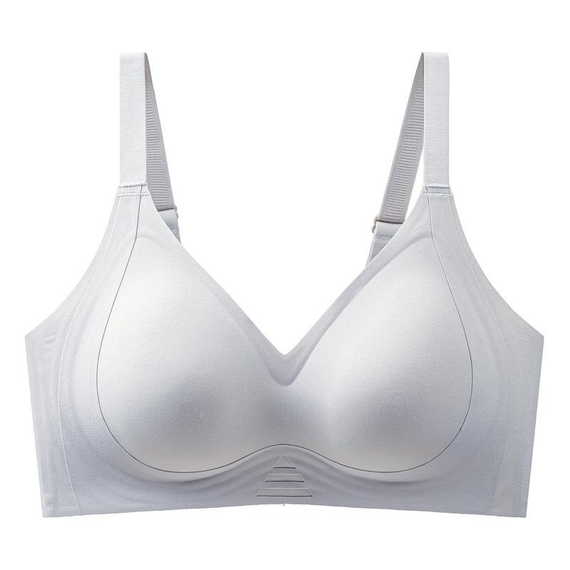 Soft Support, Pull and Gather, Seamless Underwear, Large Chest, Small Fixed Non-running Cup, Anti-sagging, No Steel Ring Bra.