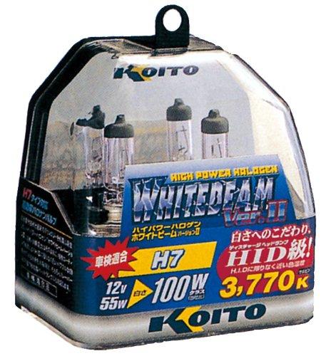 KOITO [Koito Manufacturing] White Beam Ver.2 [3770K] P0737W [Pack of 2] HB4(9006)