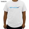 SpaceX Space X Logo Maglietta Uomo Popolare Personalizzata Manica Corta Per Fidanzati Taglie Forti T-shirt Nuovi Abiti alla Moda