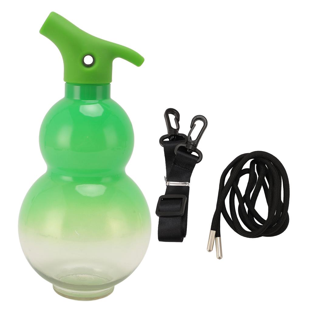Gourd Water Bottle PET Large Capacity Portable Gourd Drinking Bottle for Sports Travel Role Playing