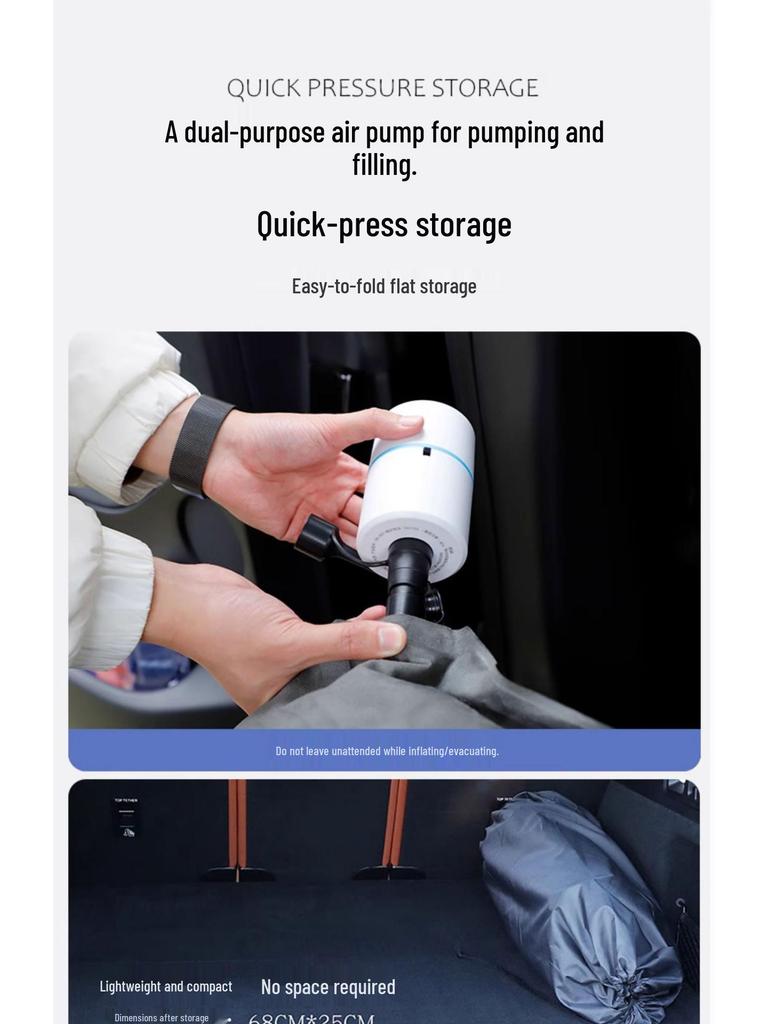 BYD Tang Car Bed Mattress: Custom Fit Sleeping Pad for Trunk & Rear Seats
