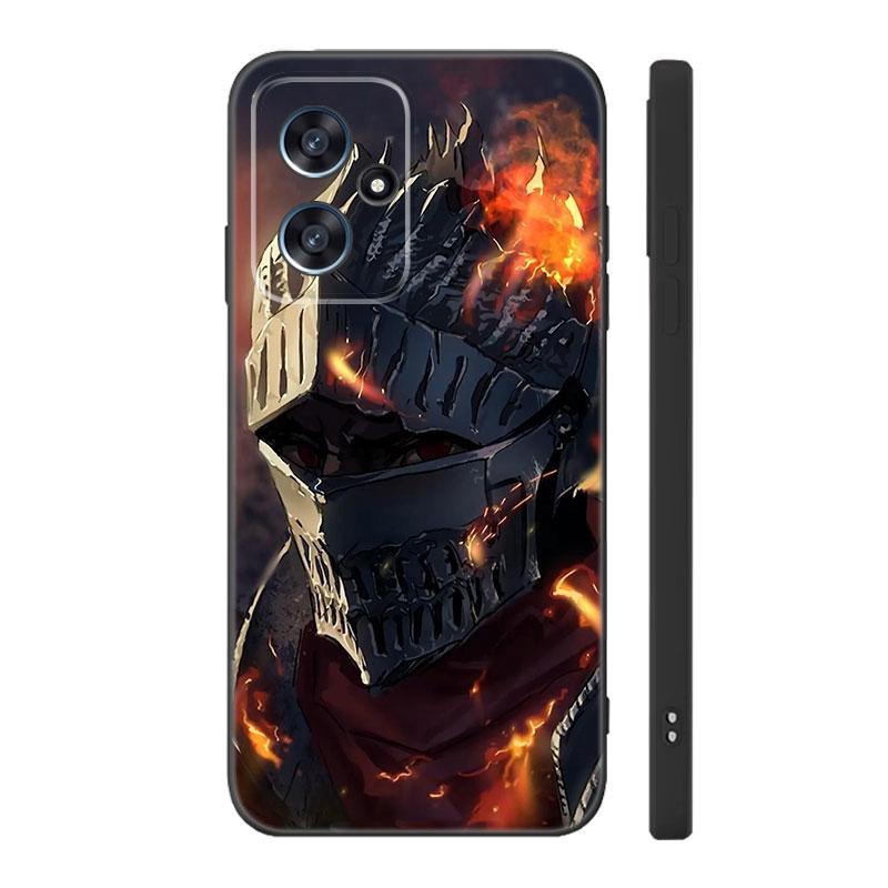 Game Dark Souls Black Silicone Phone Case For Xiaomi POCO X3 X4 NFC F3 F4 GT F5 M3 M4 M6 X5 X6 Pro 5G C55 C65 M5