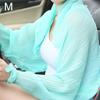 Chaqueta de Gasa para Mujer para Conducir y Ciclismo Ropa de Protección Solar de Verano Cárdigans de Manga Larga Chal Protector Solar… Más