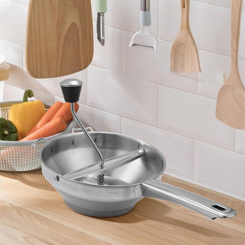 Stainless Steel Potato Ricer Manual Potato Masher With Handle Tomato Sauce Maker Machine Fruit Juicer Lemon Squeezer tools
