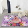 Pop Singer K-Karol GS Floor Mat Eco-Friendly Flannel Doormat Non-Slip Odorless Soft Short Plush Indoor Floor Rug