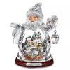 Snowman Santa Claus Wall Clings Stickers Music Box Christmas Stickers Window Glass Decor Waterproof Decals