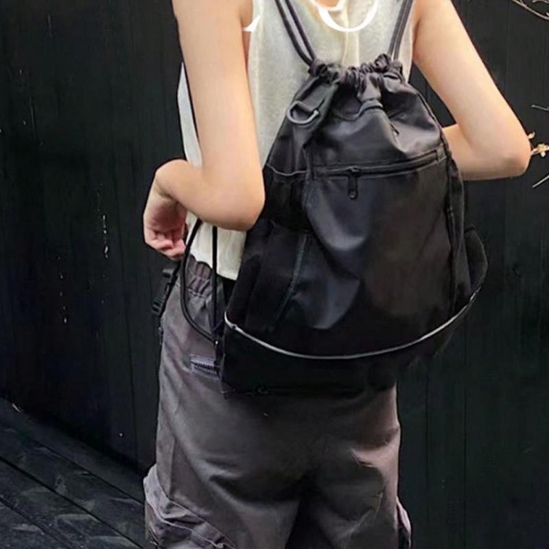 Multifunktionaler Rucksack, Freizeitrucksack, Modischer Kordelzugbeutel mit großem Fassungsvermögen, Schultasche