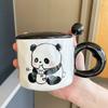Souvenir Mädchen Niedlicher Panda Keramiktasse Paar Wasserbecher Kreative Praktische Tasse Herren Kaffeetasse Geschenk