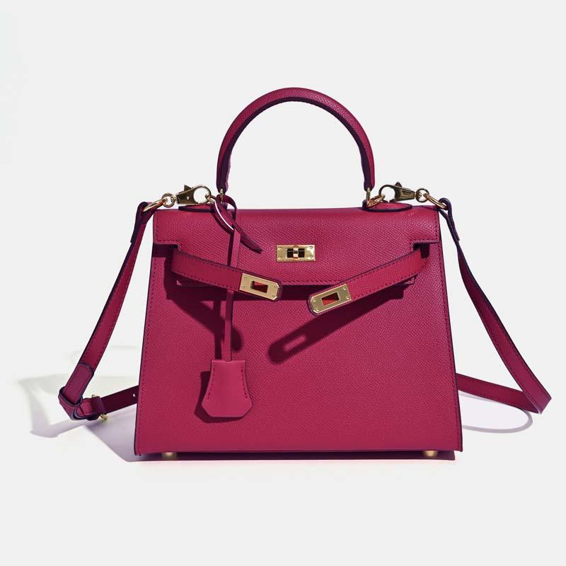 Īstas ādas sieviešu Kelly crossbody soma