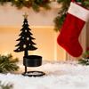 Christmas Candle Holders Christmas Iron Art Candlestick Decorative Candle Stand Holiday Table Centerpeices Home Decors