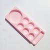 1 Stück Nail Art Palette, Künstliche Nagelspitzen, Farbmischen, Zeichnen, Palette, Gelpolitur, Display, Regal, Maniküre-Werkzeug, Nagel-Dekoration, Aufbewahrung
