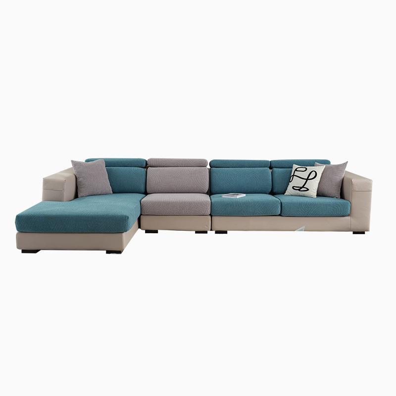 High Elastic Annual Round Suede Sofa Cover Non-Slip Simple Modern Sofa Cover All-Inclusive Universal Cover