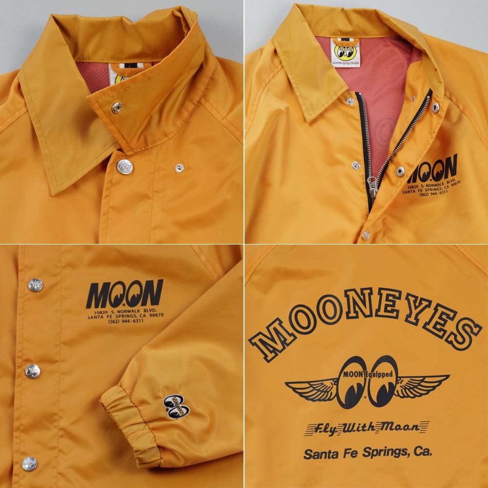 MOONEYES Motorcycle Riding Coach [MOONEYES] Jacket, Gray, OMJ-028 (L)