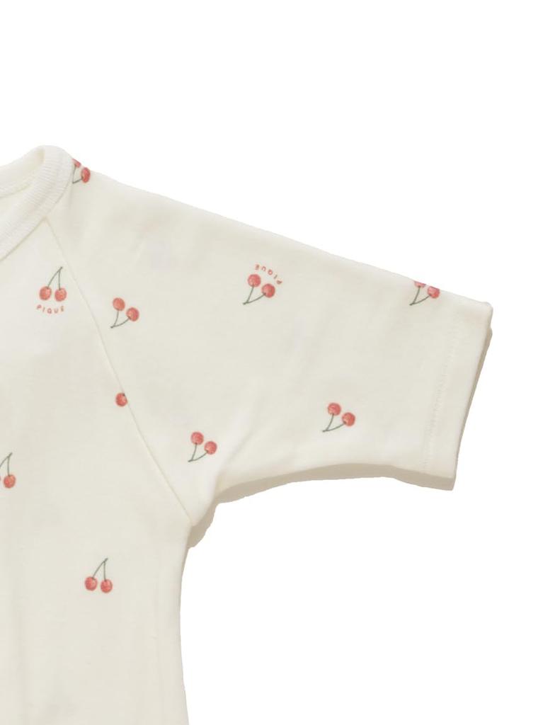 gelato pique Newborn Fruit Print Combination 50 Undershirt, PBCO252434, Baby, RED,