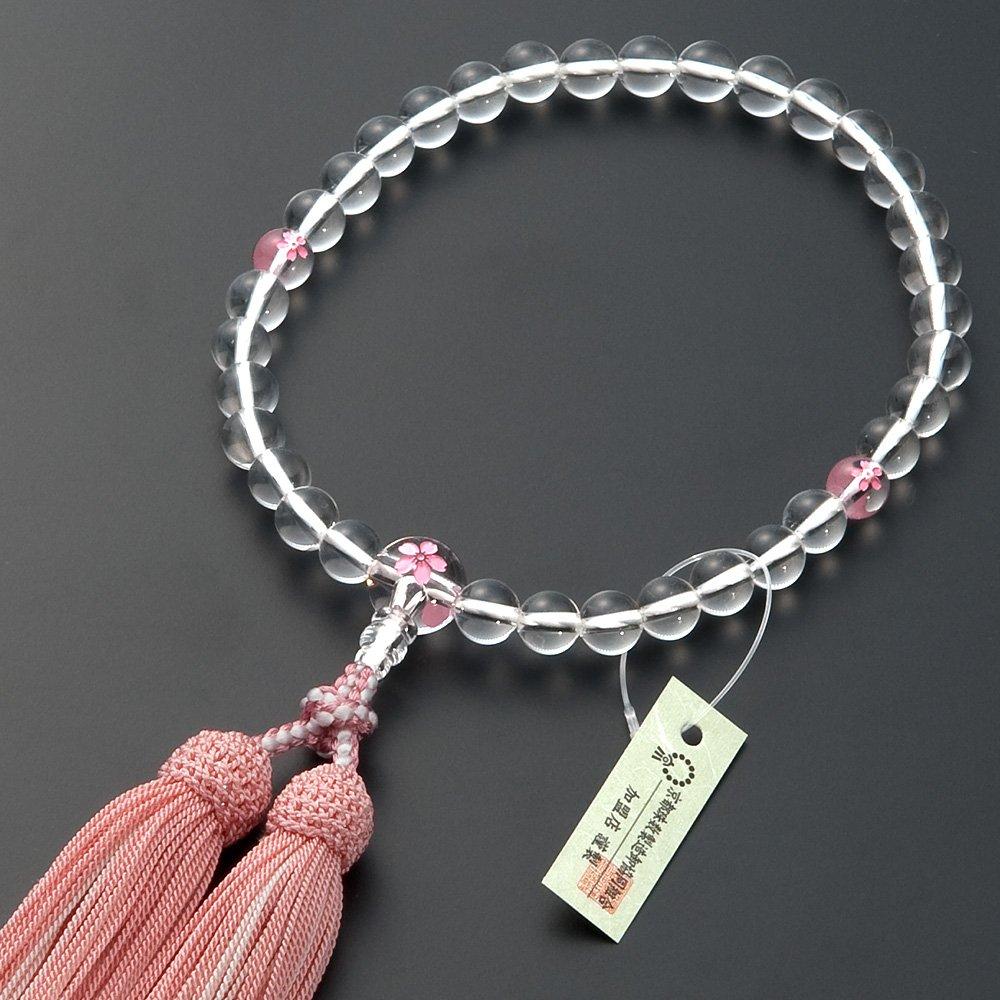 Takita Kyoto prayer beads for genuine cherry blossom 8mm genuine silk tassel with prayer beads bag prayer beads suitable for all certificate included