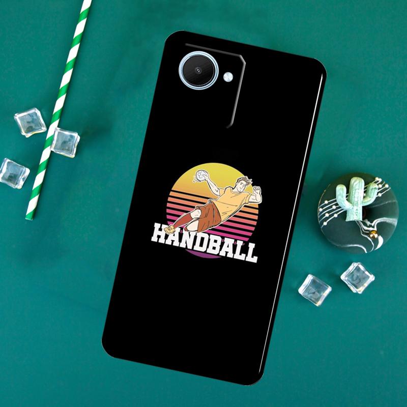 Handball Sport Für Realme C71 C75 C55 C53 C67 C61 C33 C63 C51 10 11 12 13 14 Pro Plus C65 GT7 15 Pro Hülle