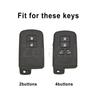 Tpu Car Key Case Cover For Toyota Camry Land Cruiser Highlander Prado Prius Chr Aygo Corolla Yaris Rav4 Auris Avalon Accessories