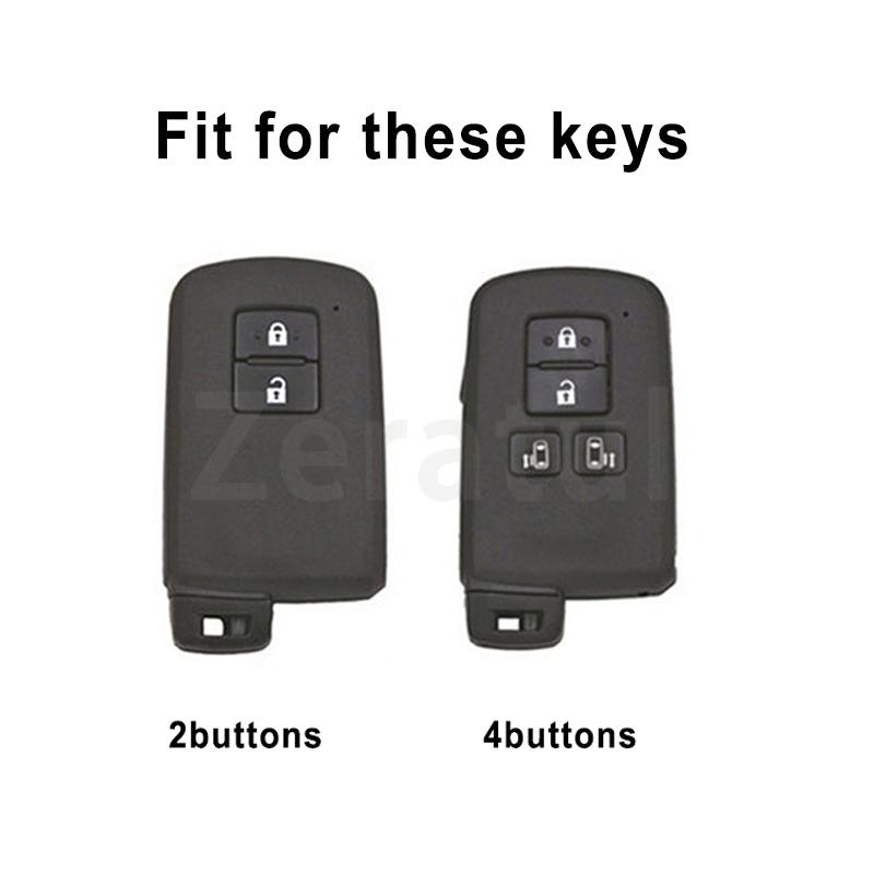 Tpu Car Key Case Cover For Toyota Camry Land Cruiser Highlander Prado Prius Chr Aygo Corolla Yaris Rav4 Auris Avalon Accessories