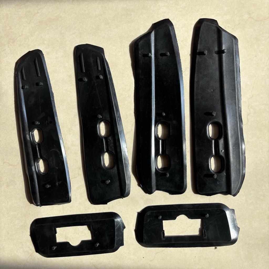 Dachgepäckträger Lederpolster für Prado FJ150 (2010-2022) - Schwarz