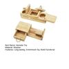 2 Stück Holz Hamster Beschäftigungsspielzeug Kleintier Kauspielzeug Interaktives Haustier Versteckter Leckerli-Halter Schnüffel- und Snackspielzeug für Meerschweinchen Kaninchen Futtersuche