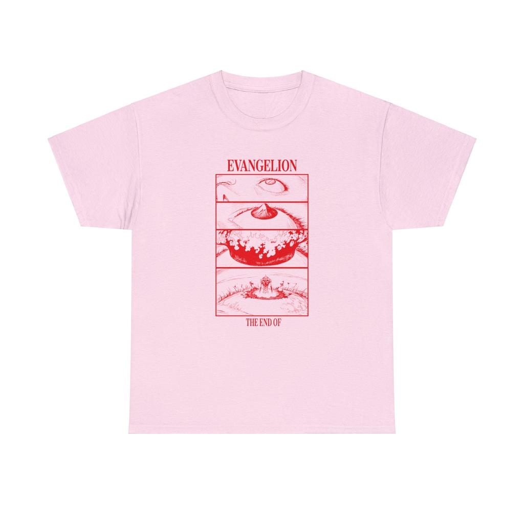 2026 Summer New Style Evangelion HighQuality Comfortable Mens Printed Roundneck Tshirt