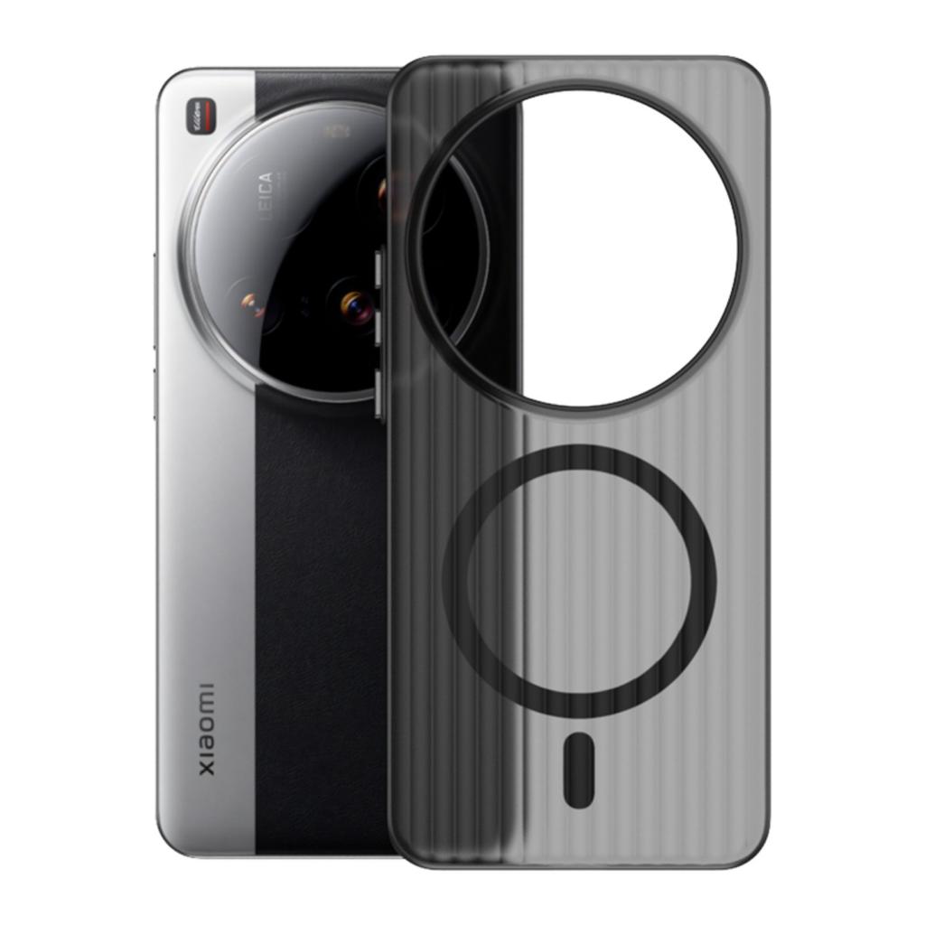 Mi 15ultra Mobile Phone Case Mi 14 Matte Magnetic Corrugated 13Pro Anti-drop Protection