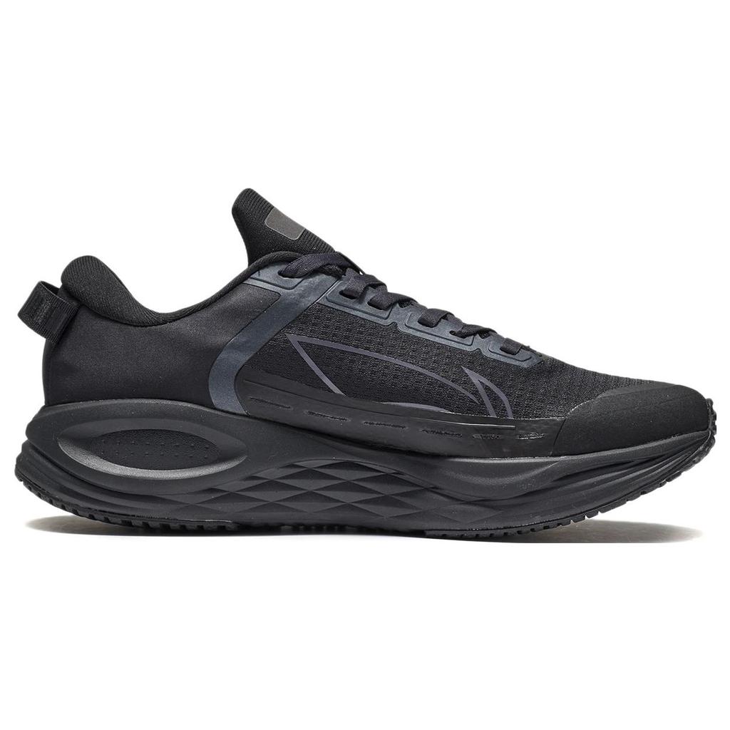 New LiNing Furious Rider 6.0 Essential Anti Slip And Wear Resistant Breathable Low Top Casual Running Shoes Men's Black ARZT011-1