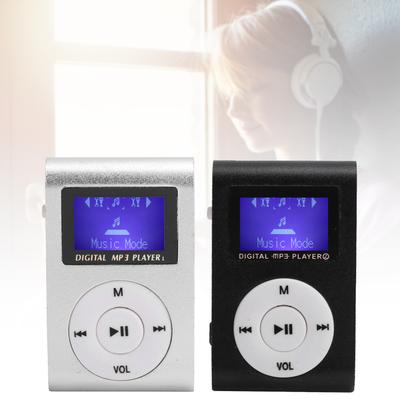 Portable Mini Clip Mp3 Music Player Student Sports Running Music Walkman Ultra Thin TF Card Loudspeaker Function MP3 Player