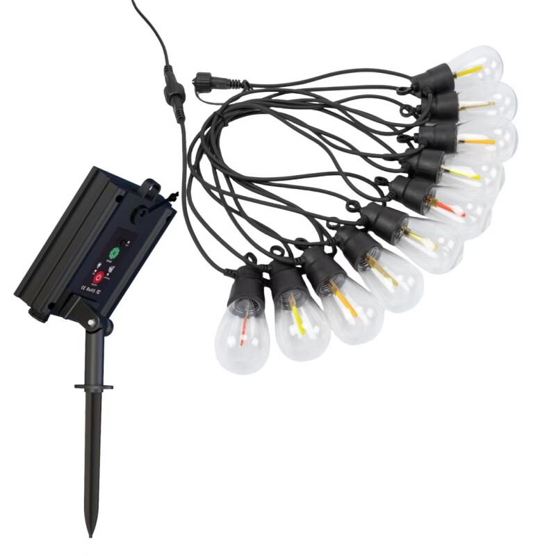 

Outdoor Solar LED String Lights with USB