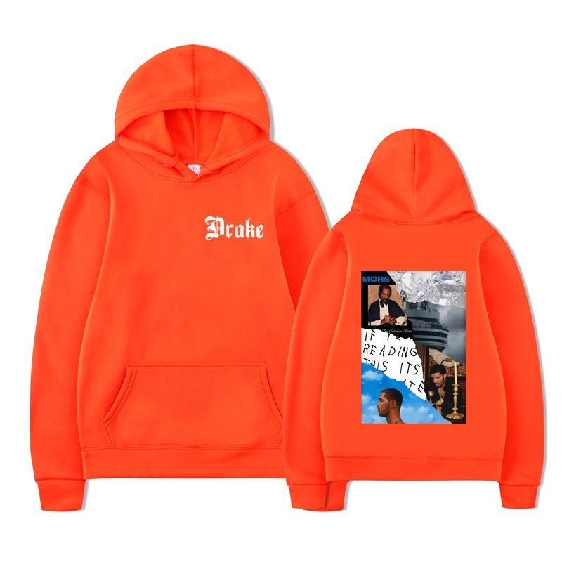 Rapper Drake Music Album Cover Graphic Hoodies Men Long Sleeve Sweatshirts Women Streetwear Pullovers Sudaderas