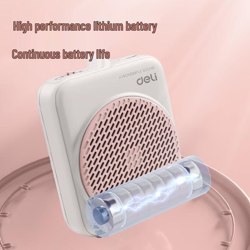 Deli LT900 Portable Voice Amplifier CN plug (adapter included)