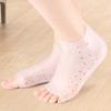 1 Pair Heel Protector Cover Plantar Fasciitis Blister Cracked Heels Spurs Pain Relief Non-slip Breathable Men Women Heel Guard Sleeve